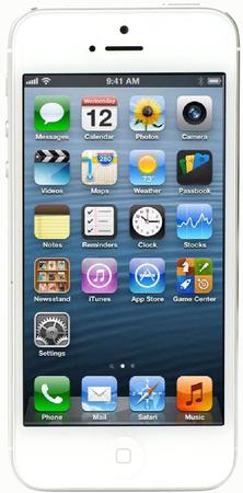 Смартфон Apple iPhone 5 32Gb White & Silver - Кохма
